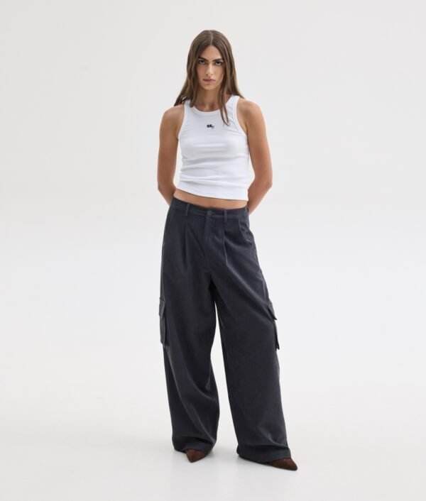 Devon pants dark grey /Sunsetgo.  παντελόνι