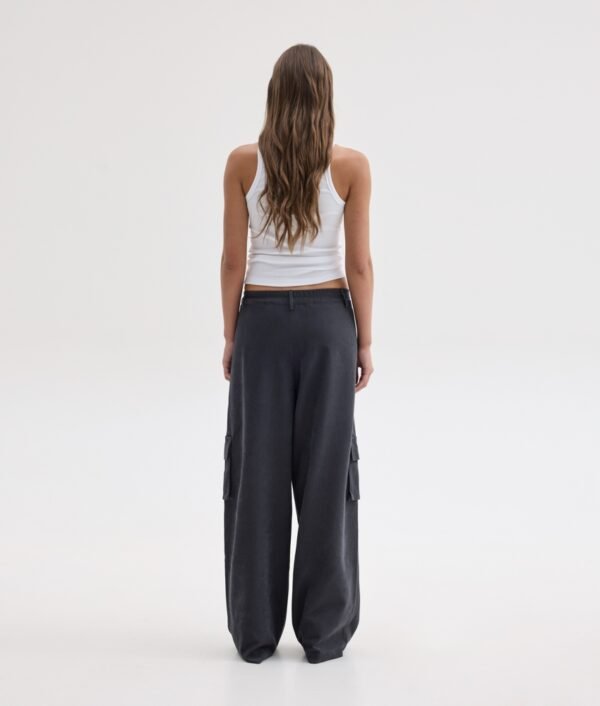 Devon pants dark grey /Sunsetgo.  παντελόνι - Image 4