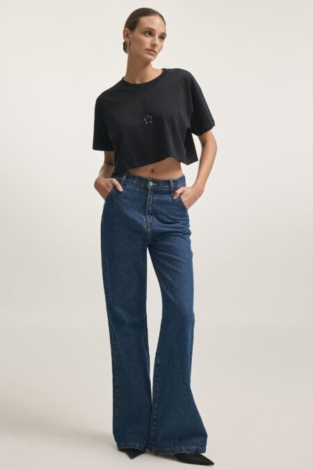 Martini denim trousers blue/Nadia Rapti τζην παντελόνι