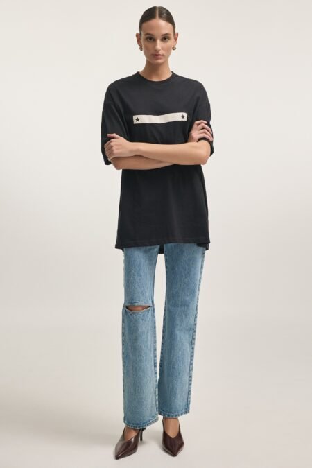 24h star t-shirt black/Nadia Rapti t-shirt