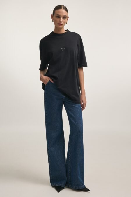 Hollywood t-shirt black/Nadia Rapti t-shirt