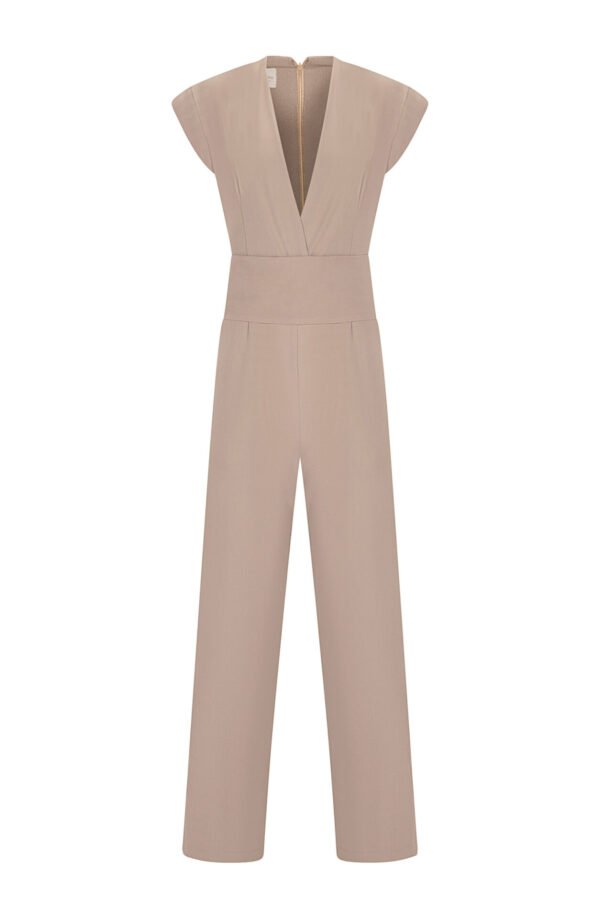 Lunacode jumpsuit beige/La Chaine φόρμα