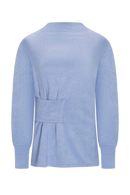 Ivory knitted top ciel/La chaine τοπ