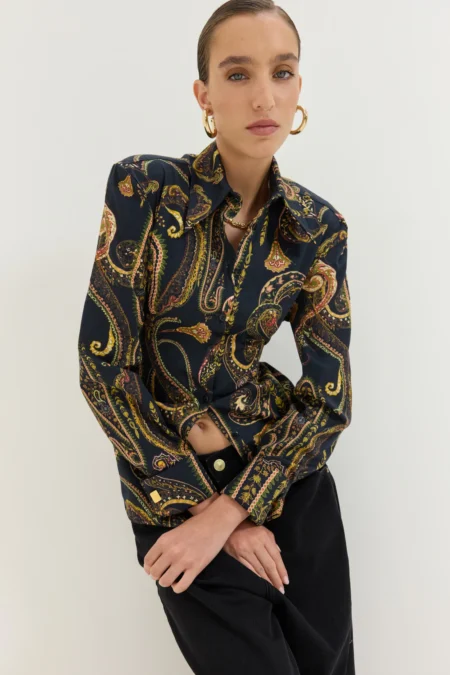 Negroni shirt (black)/Hemithea πουκάμισο