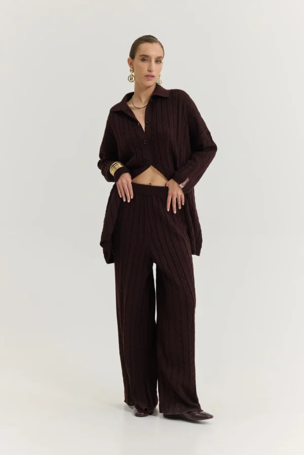 Palermo pants (brown)/Hemithea παντελόνι