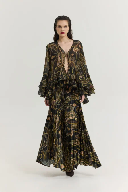 Champagne Skirt (Black)/Hemithea φούστα