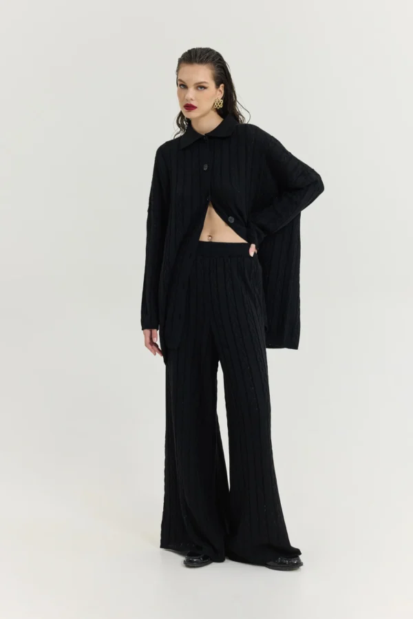 Palermo pants (black)/Hemithea παντελόνι