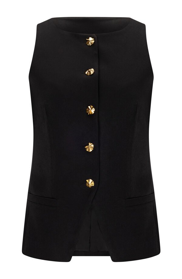 Lunacode vest black/La Chaine γιλέκο