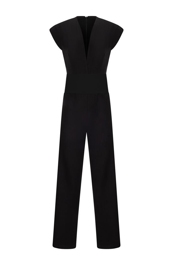Lunacode jumpsuit black/La Chaine φόρμα