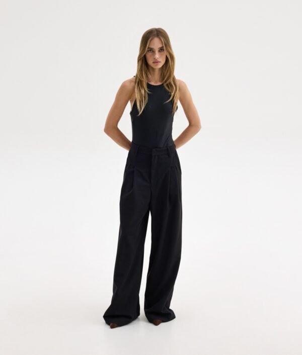 Lauryn tailored pants black/Sunsetgo. παντελόνι