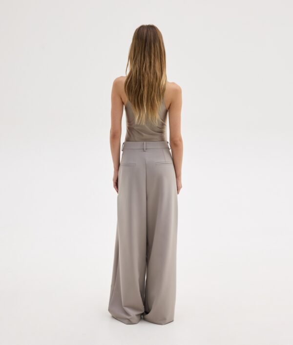 Lauryn tailored pants grey/Sunsetgo. παντελόνι - Image 3