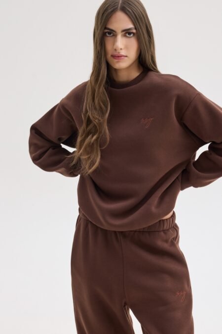 Mabel sweatshirt (brown)/Sunsetgo μπλούζα