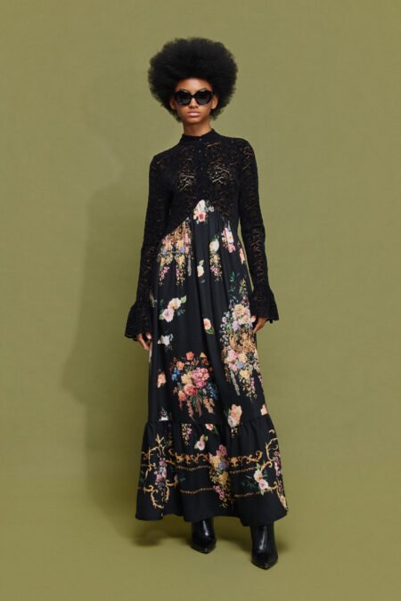 Elora maxi φόρεμα με δαντέλα/Mamoush φόρεμα