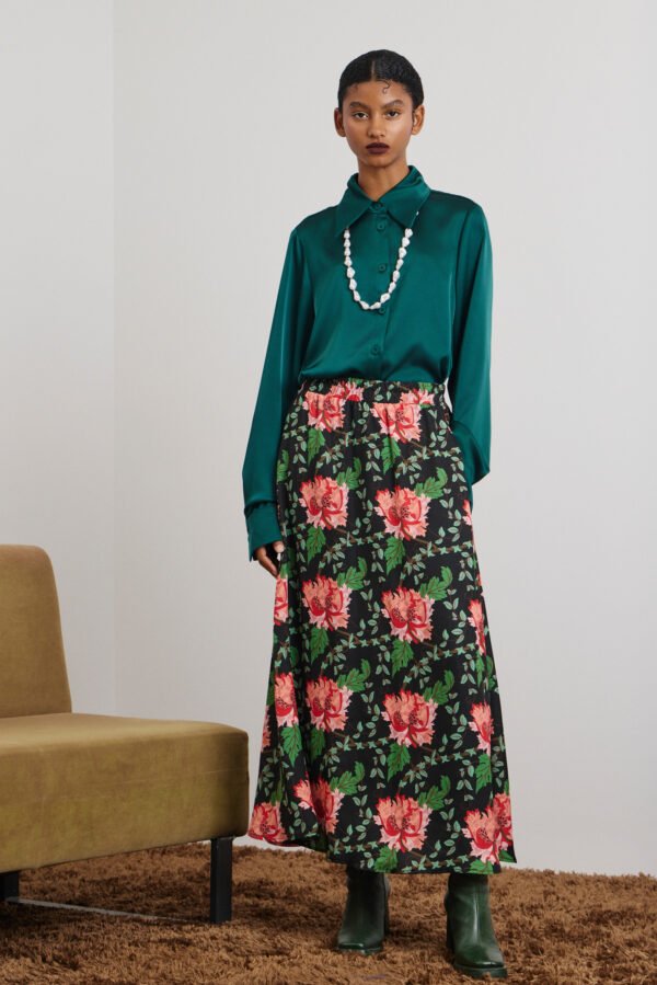 Iris midi skirt/Mamoush φούστα - Image 2