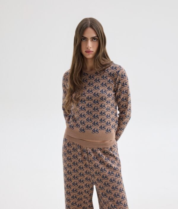 Nancy knit top/Sunsetgo μπλούζα
