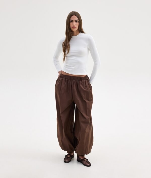 Suzanne pants brown/Sunsetgo.  παντελόνι - Image 2