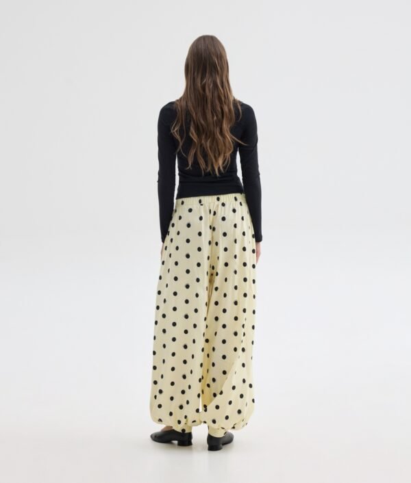 Suzanne printed pants (butter/black polk)/Sunsetgo παντελόνι - Image 2