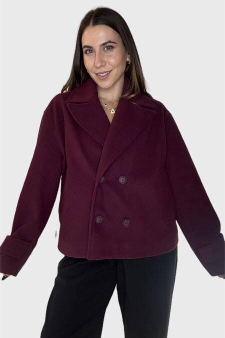 Roxy κοντό jacket (bordeaux)/New age πανωφόρι