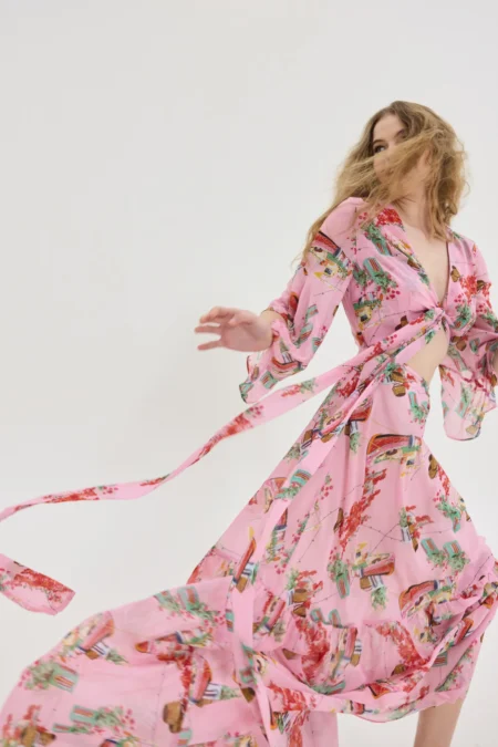 Alexis dress (pink)/Hemithea φόρεμα