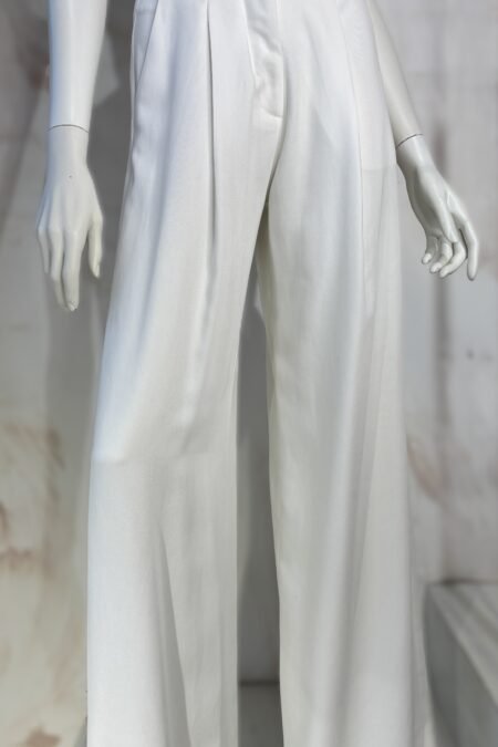 White statement pants/CKontova παντελόνι