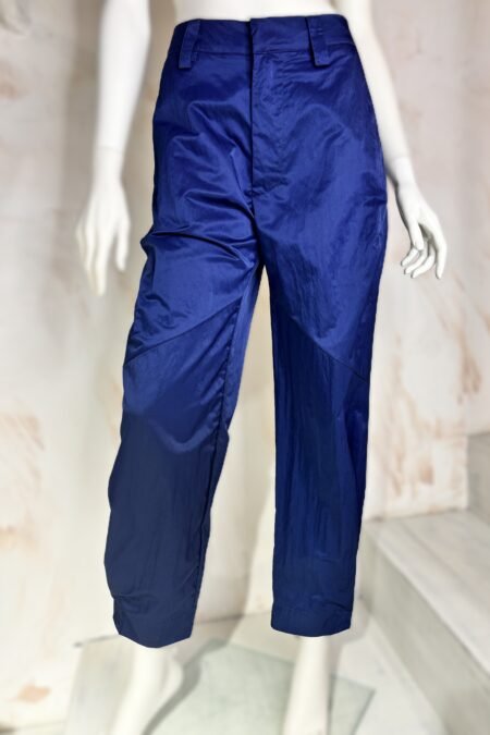 Blue high waist cargo pants/CKontova παντελόνι