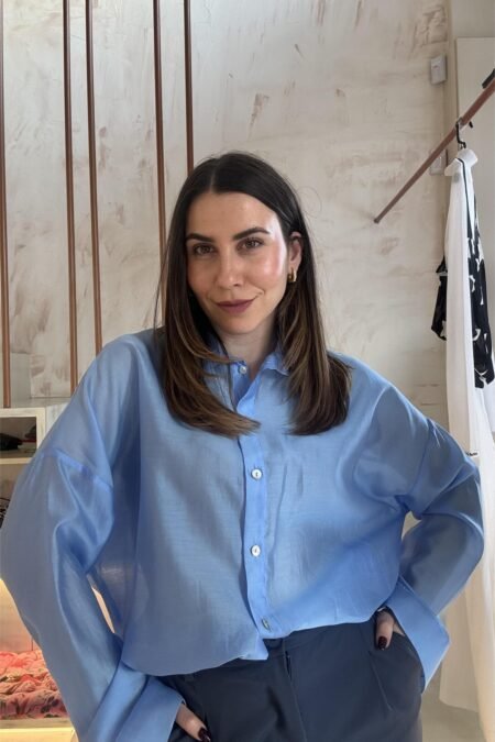 Satin-like shirt/ New age πουκάμισο