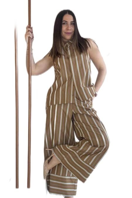 Mia striped pants/New age παντελόνι