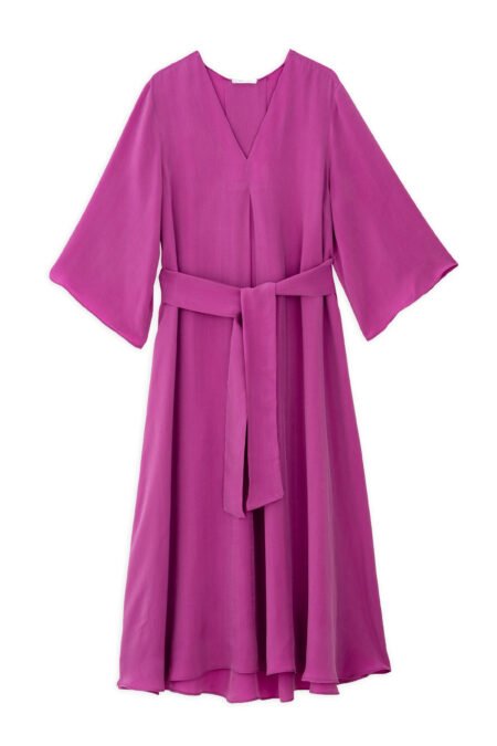 Cupro v neck dress/Philosophy φόρεμα (Αντιγραφή)