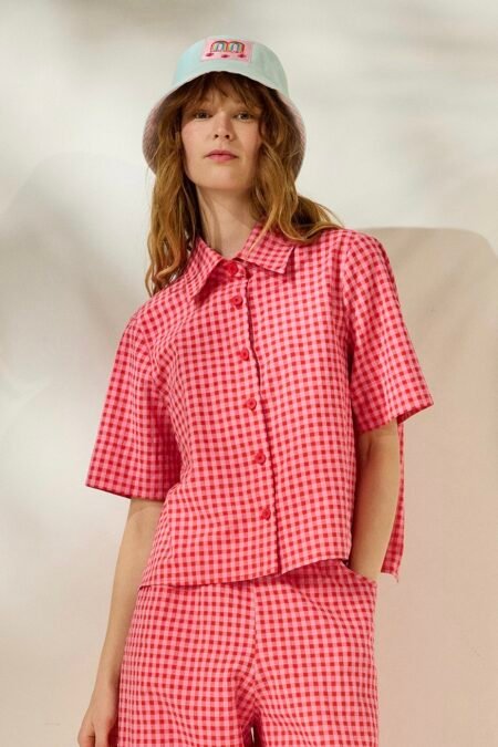 Mina plaid shirt/Mamoush πουκάμισο