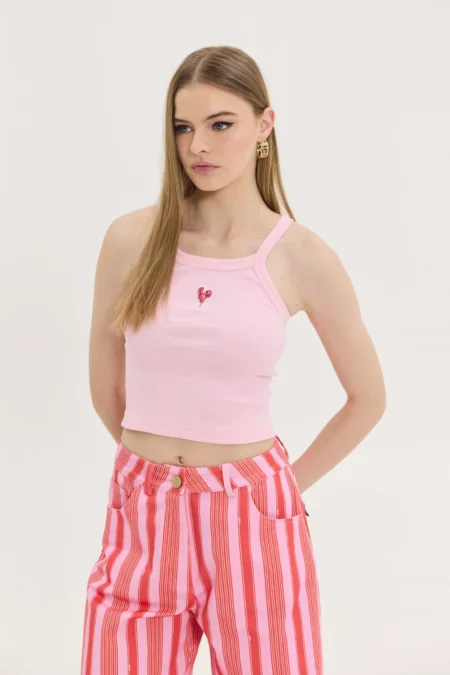 Piera Top (baby pink)/Hemithea top