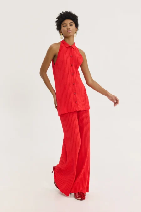 Ios Pants (Red)/Hemithea παντελόνι