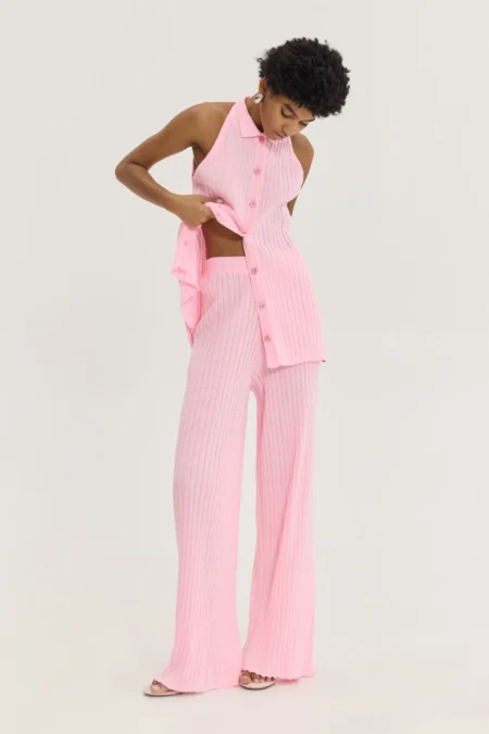 Ios Pants (Pink)/Hemithea παντελόνι