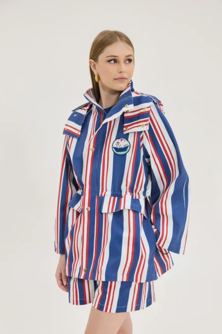 CJ Jacket (Nautica Stripes)/Hemithea jacket