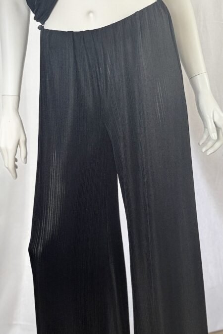Black jersey pants/CKontova παντελόνι