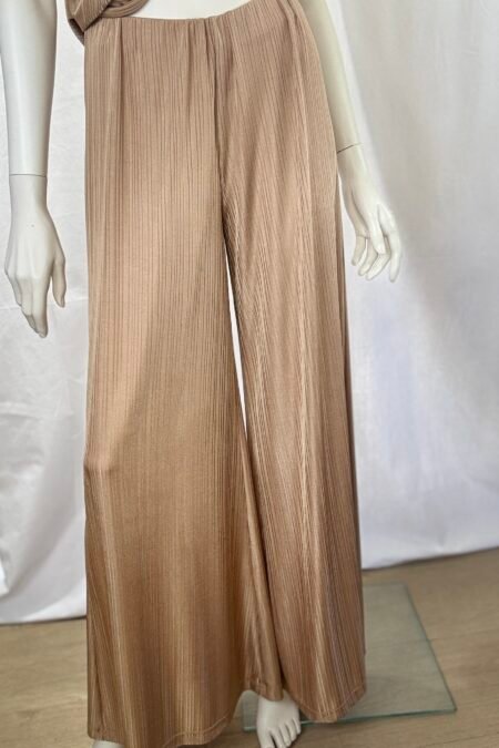 Beige jersey pants/CKontova παντελόνι