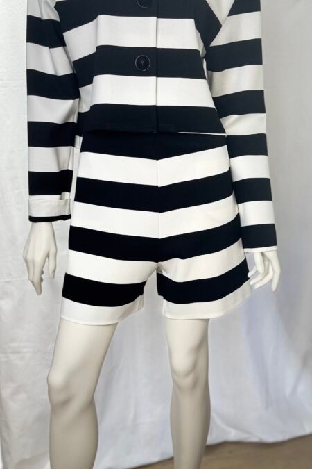 Navy striped shorts/CKontova σορτς