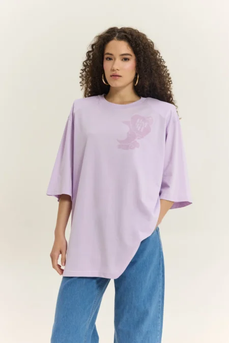 Sahara T-shirt (Lilac)/Hemithea t-shirt