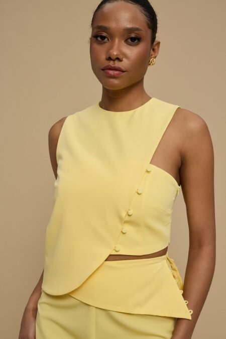 Wave top yellow/La Chaine top
