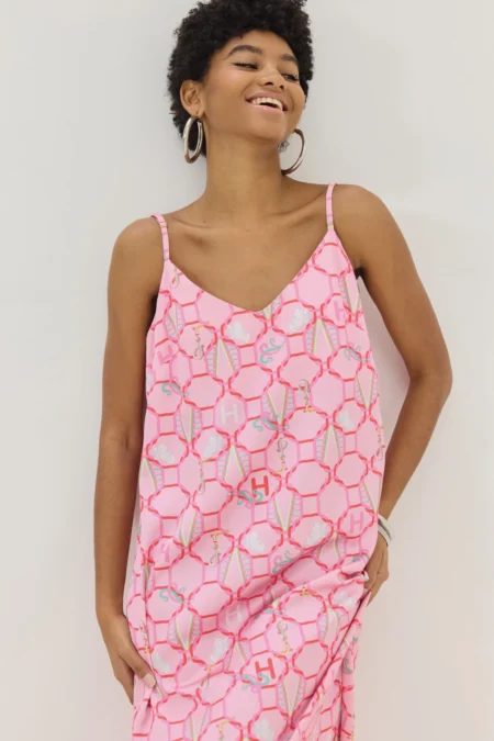 Teresa Dress (Pink)/Hemithea φόρεμα