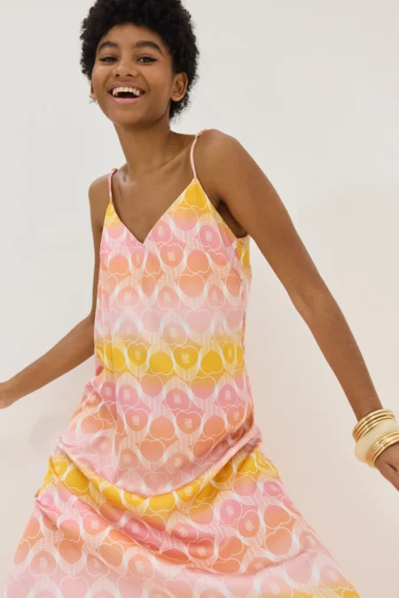 Teresa Dress (Orange)/Hemithea φόρεμα