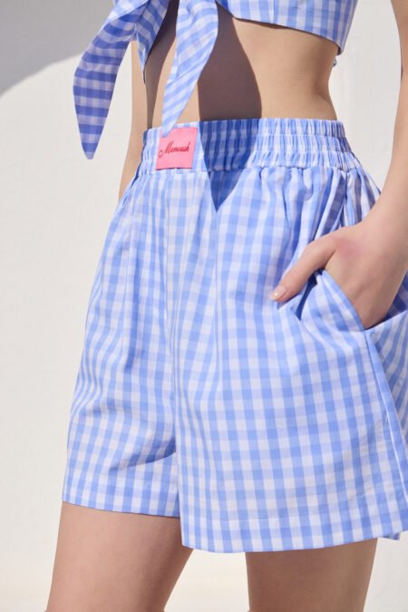 Evie καρό boxer/Mamoush σορτς