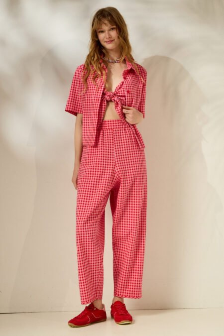 'Capri' cropped pants/Mamoush παντελόνι