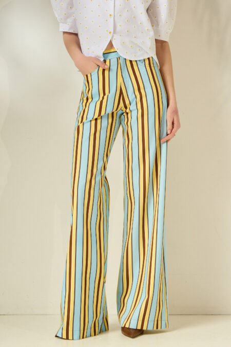 Irida ριγέ παντελόνι/Mamoush παντελόνι