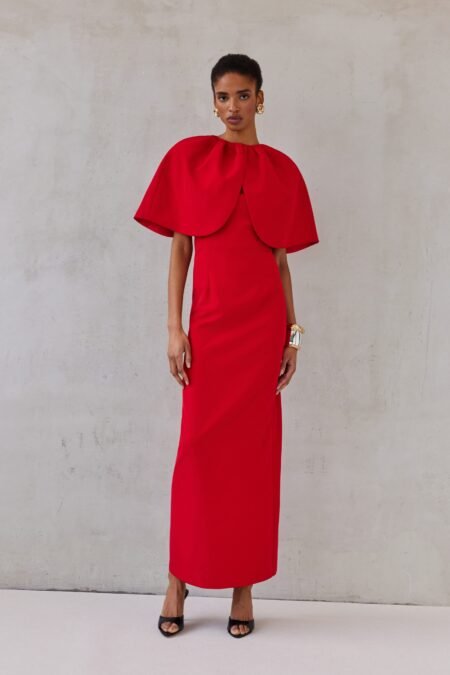 Lucianna dress passion red/Mix & Match φόρεμα