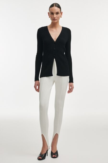 Femme knitted cardigan black/Nadia Rapti πλεκτή ζακέτα