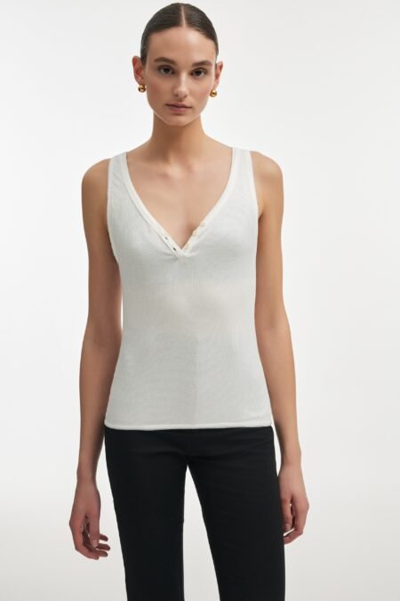 Anasa top white/Nadia Rapti top