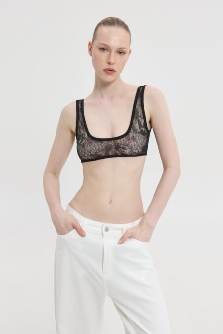 Rosa bralette (black)/Sunsetgo τοπ