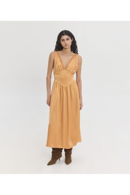 Selene dress apricot/Sunset φόρεμα