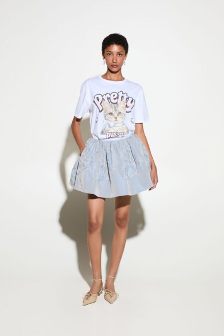 T-shirt Pretty Pussy Logo white/Milk White t-shirt