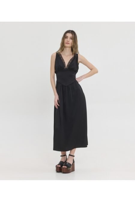 Selene dress black/Sunset φόρεμα